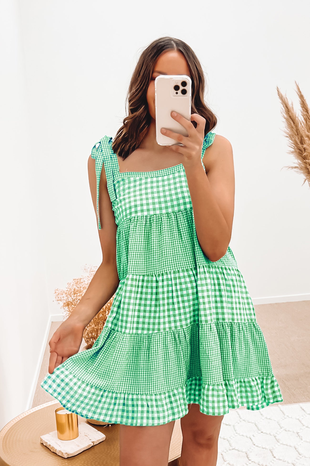 Marlon Mini Dress Green