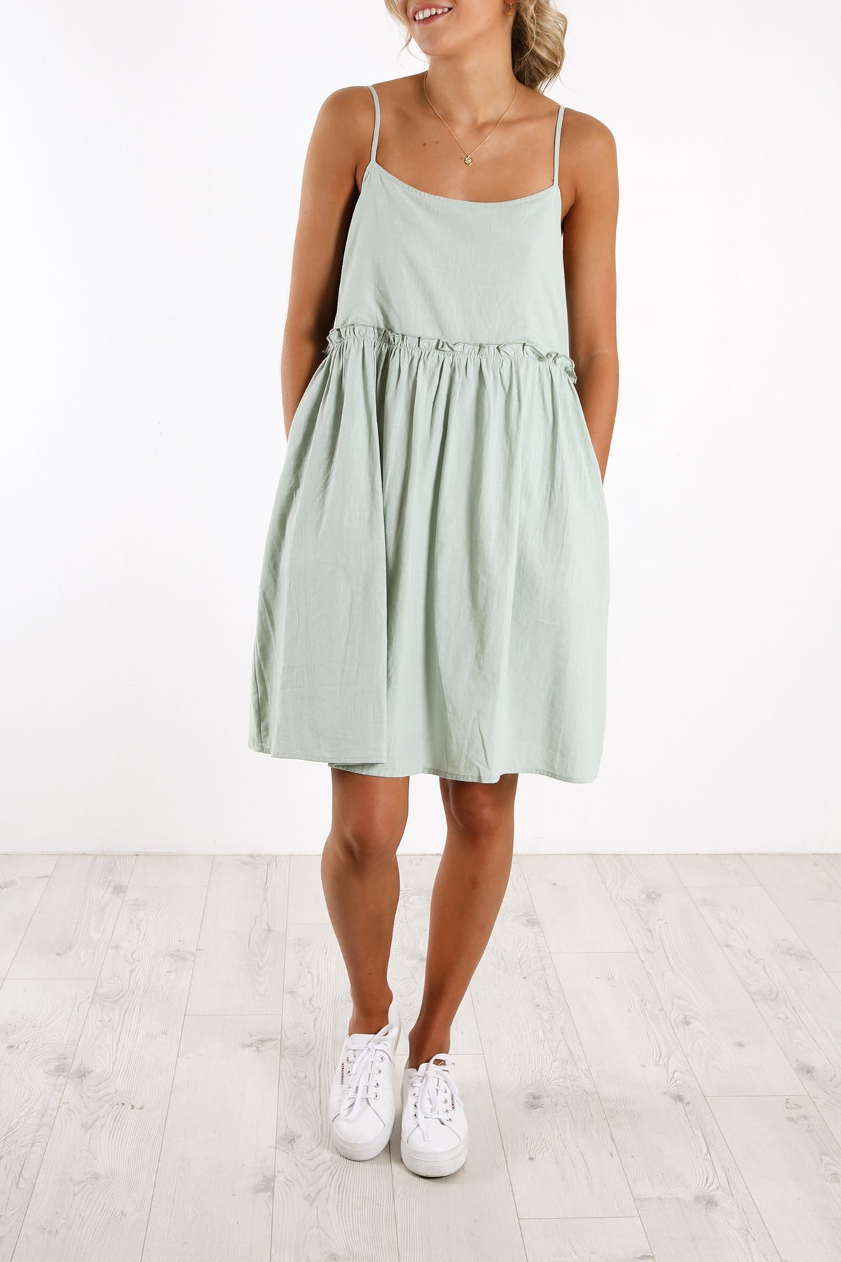 Mia Dress Sage