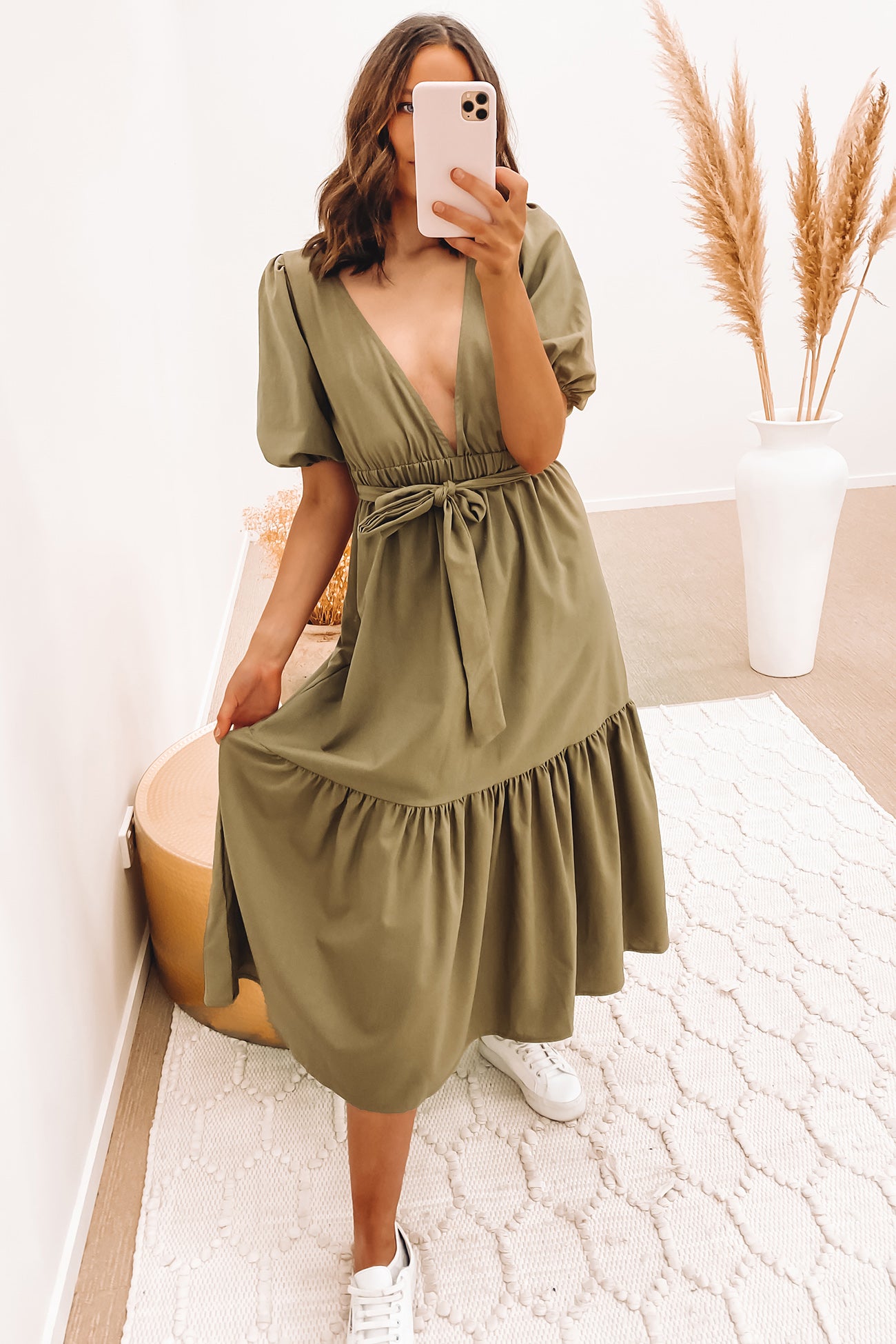 Milani Midi Dress Green