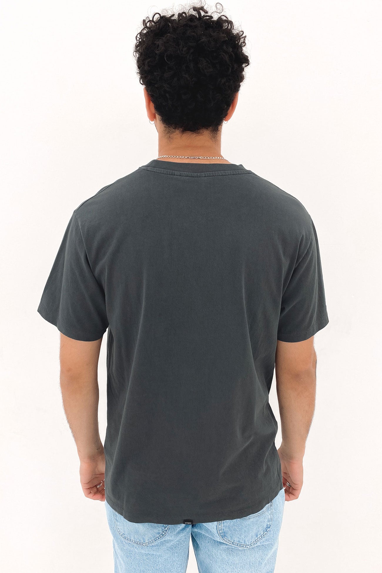 Mind Swirl Merch Fit Tee Dark Charcoal