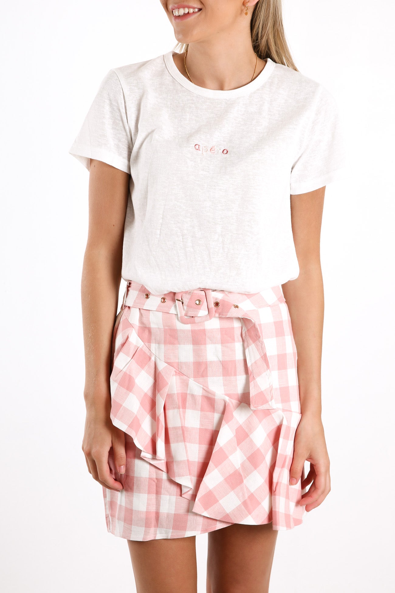 Mini Embroidered Femme Tee