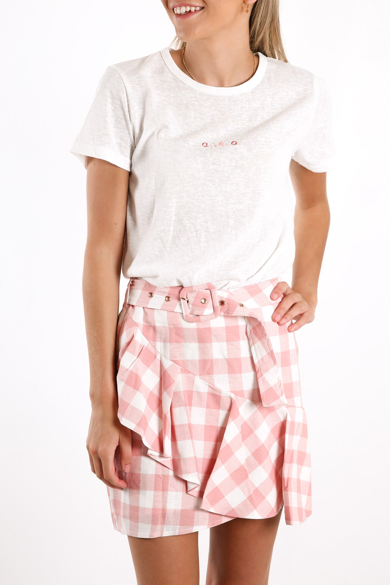 Mini Embroidered Femme Tee