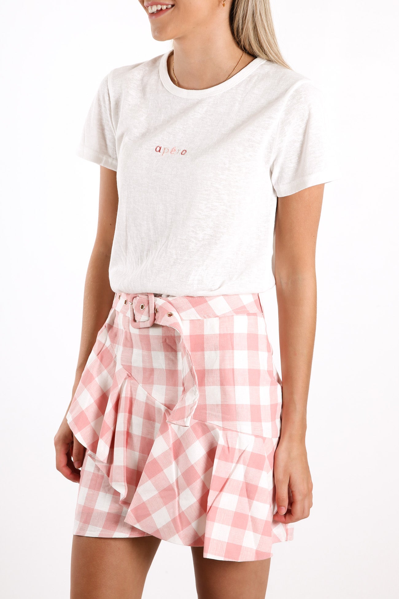 Mini Embroidered Femme Tee
