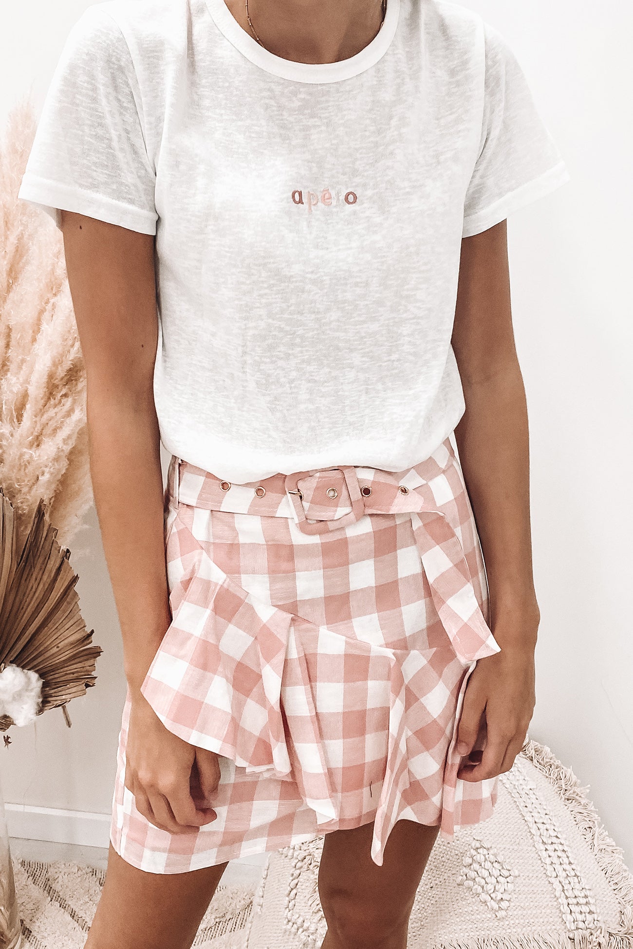 Mini Embroidered Femme Tee