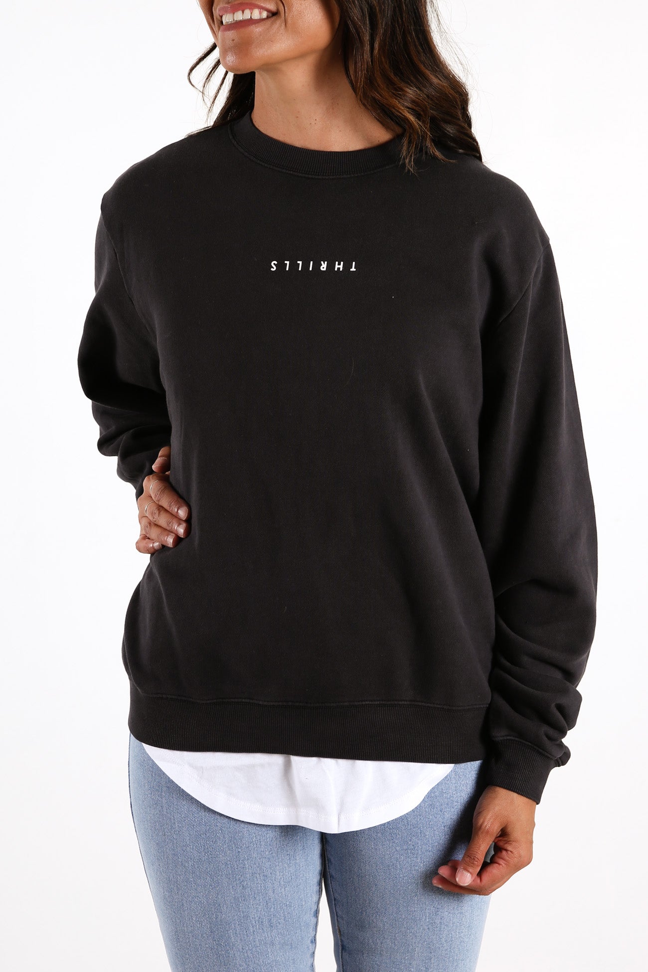 Minimal Thrills Crew Heritage Black