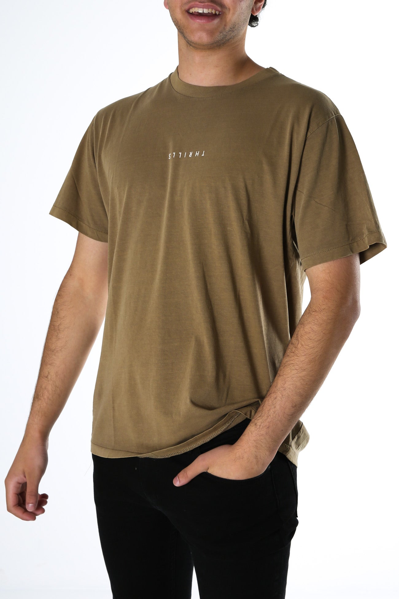Minimal Thrills Merch Fit Tee Moss