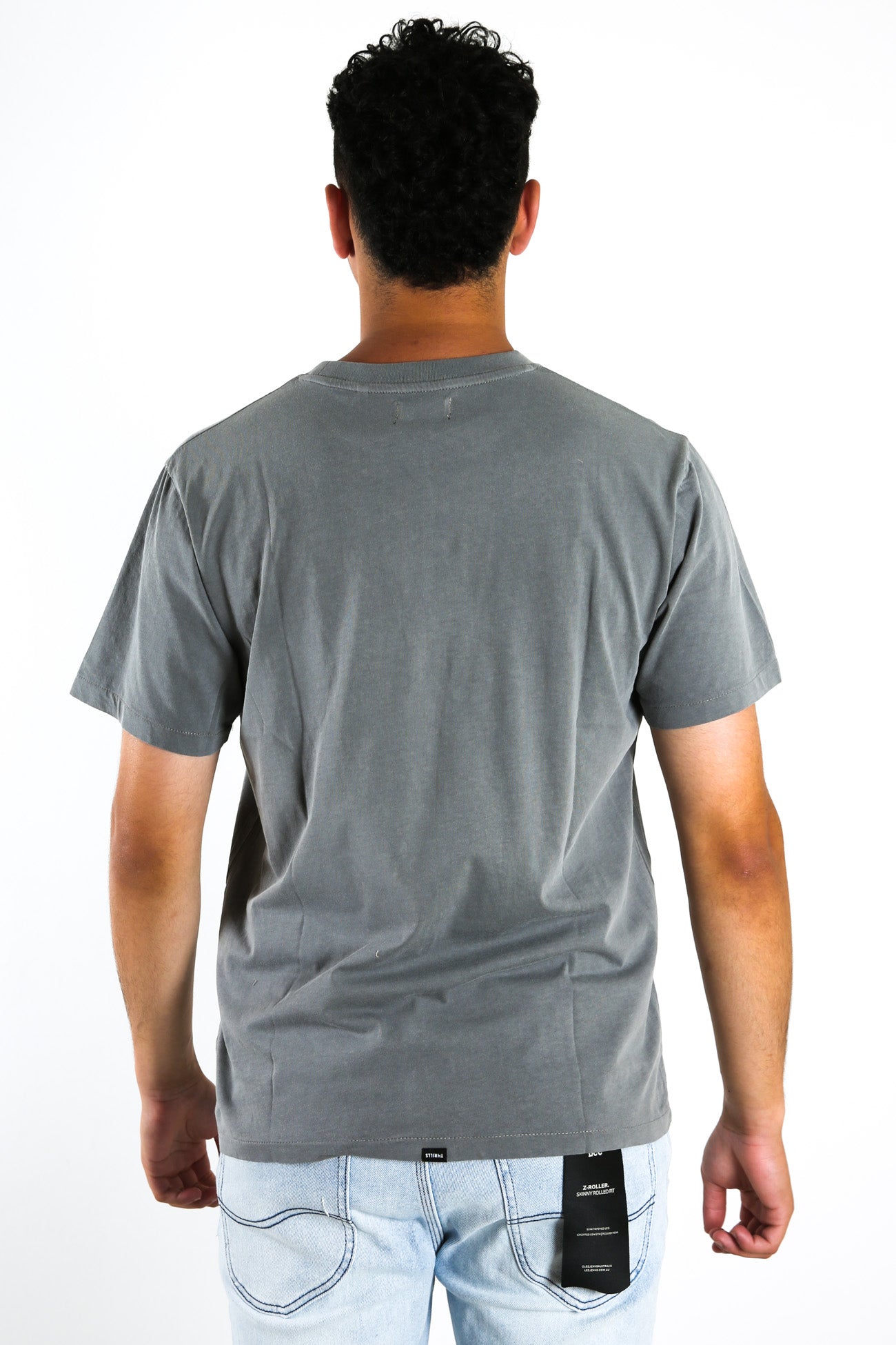 Minimal Thrills Merch Fit Tee Washed Grey