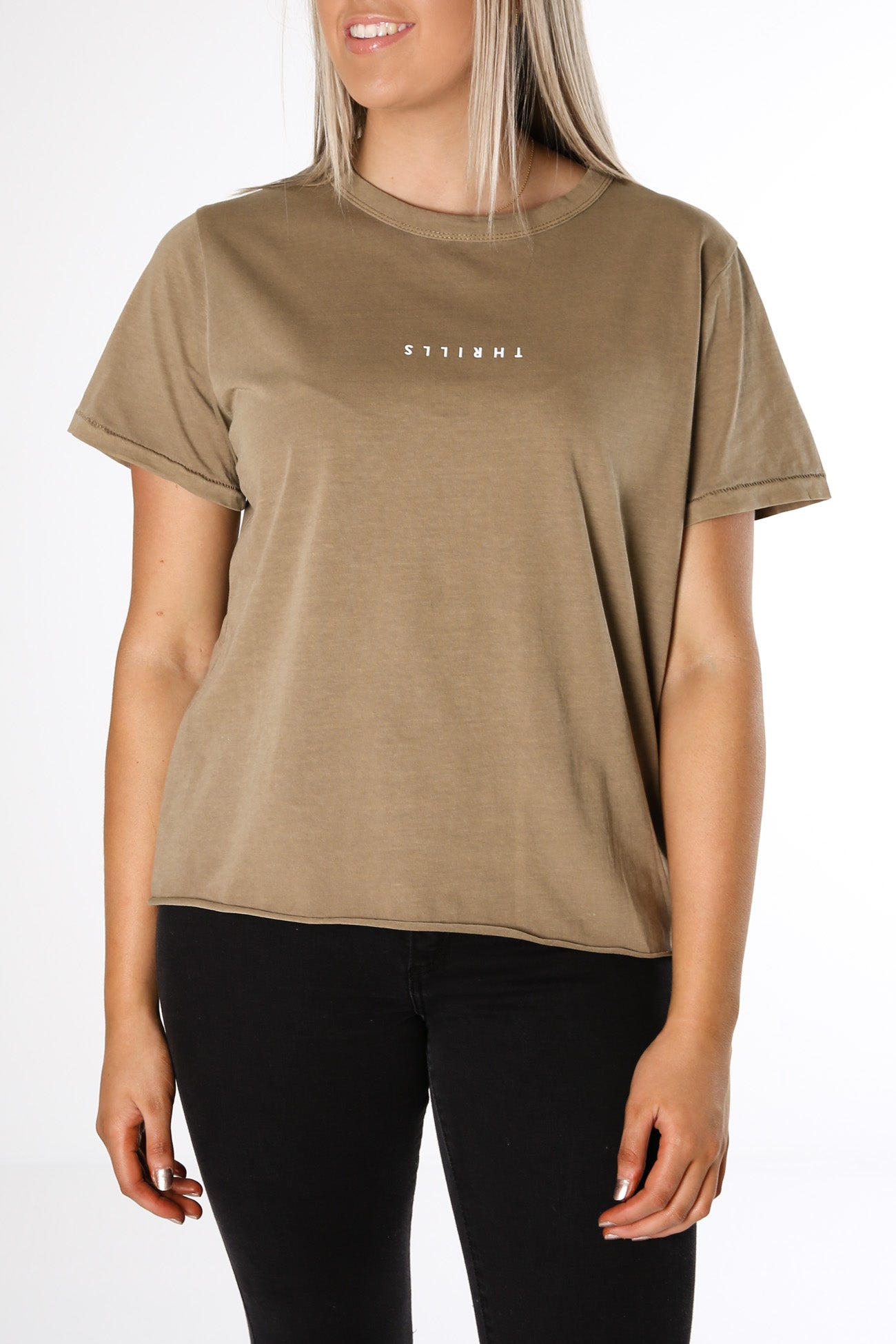 Minimal Thrills Relaxed Tee Moss