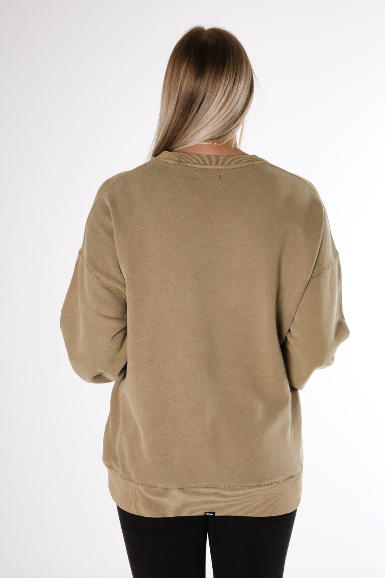 Minimal Thrills Slouch Crew Moss
