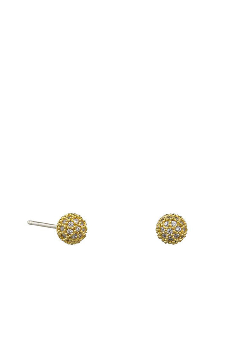 Nahla Circle Earrings Gold