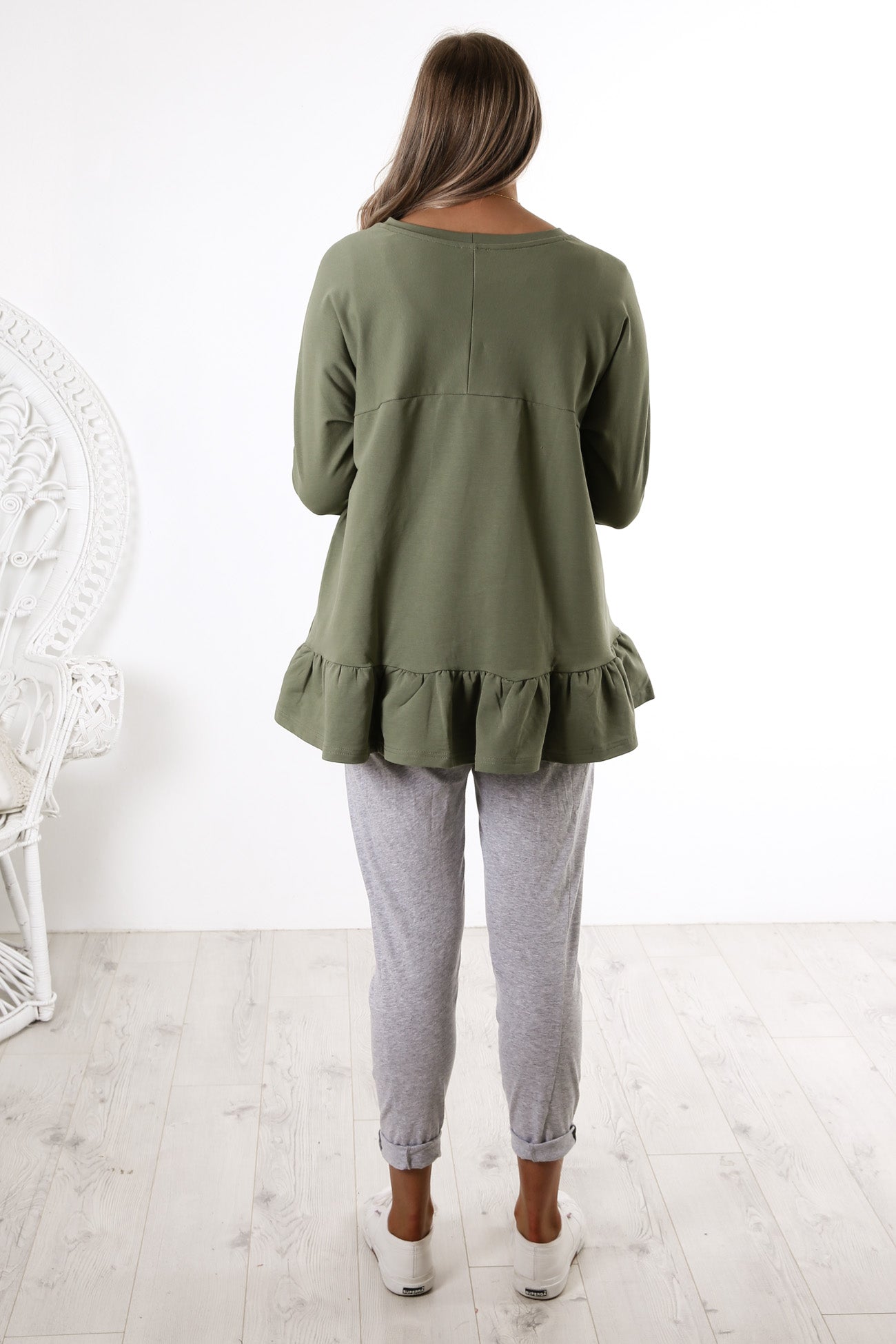 Need You Jumper Khaki