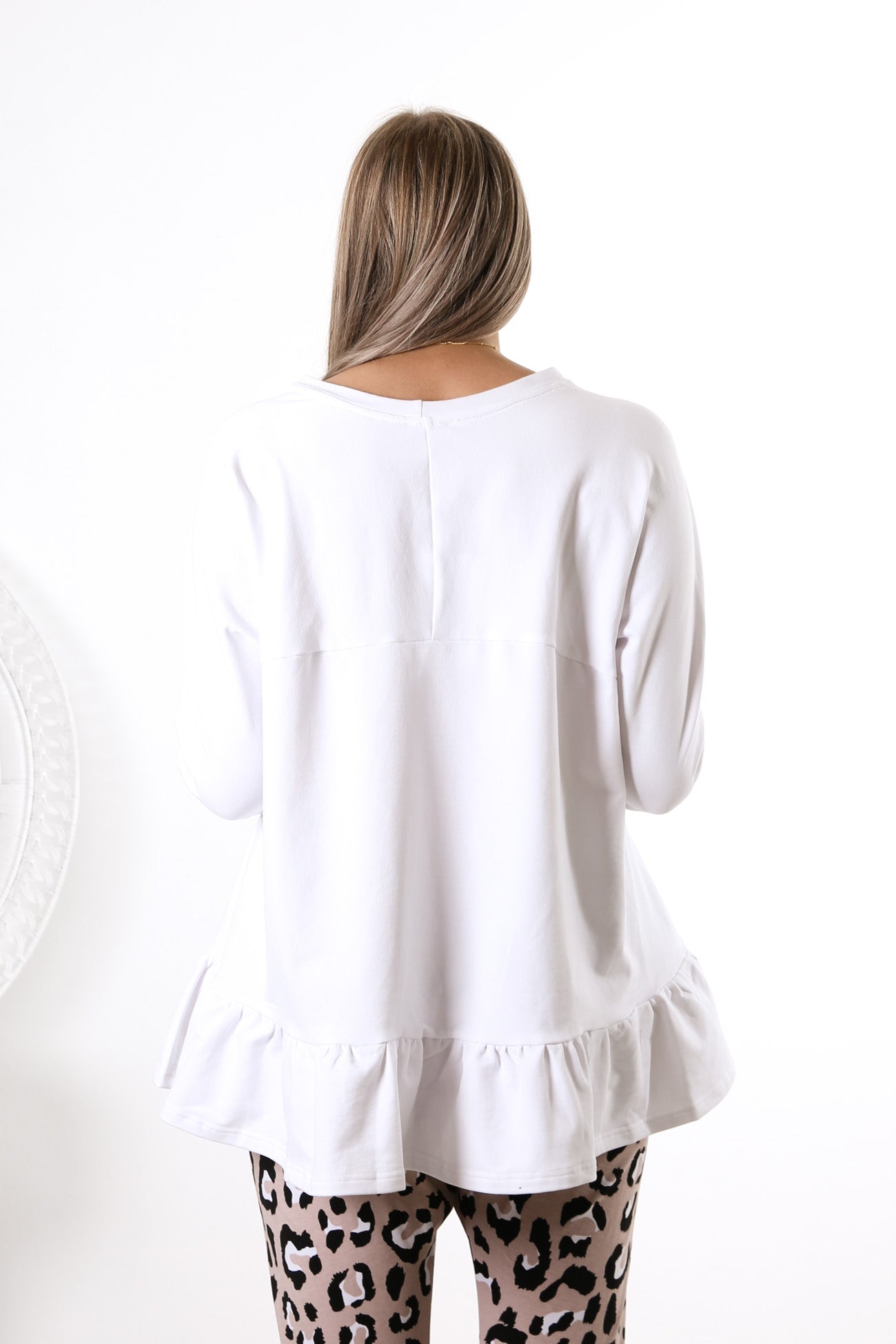 Need You Jumper White