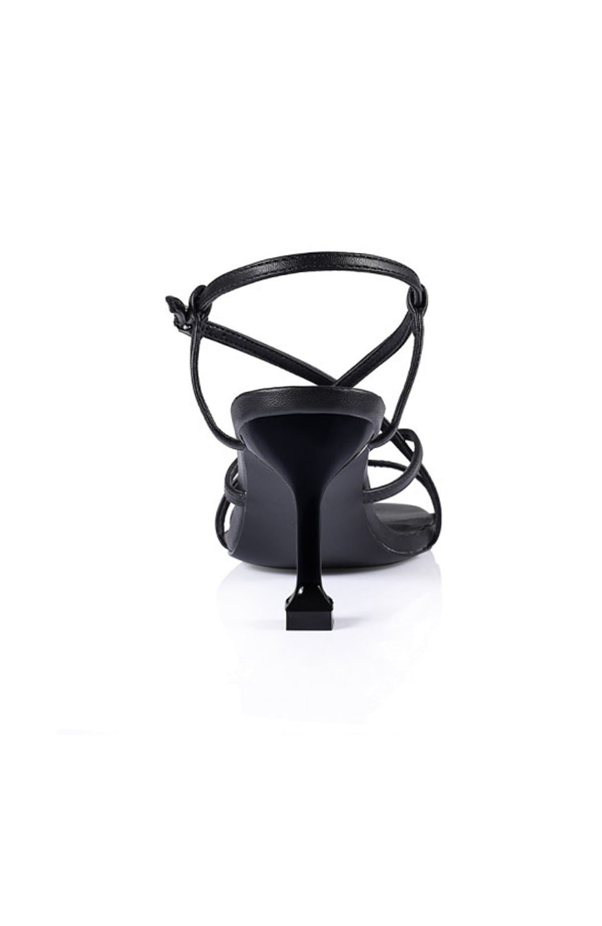 Neve Heel Black Smooth