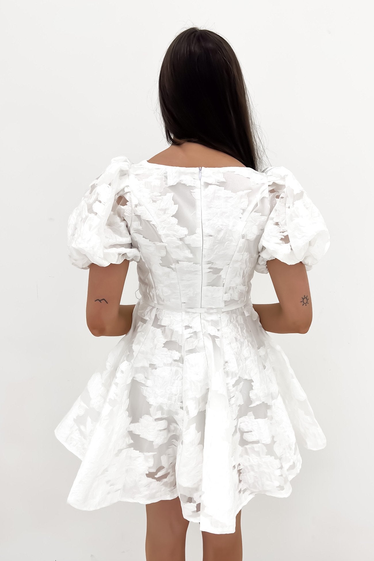 Nya Mini Dress White