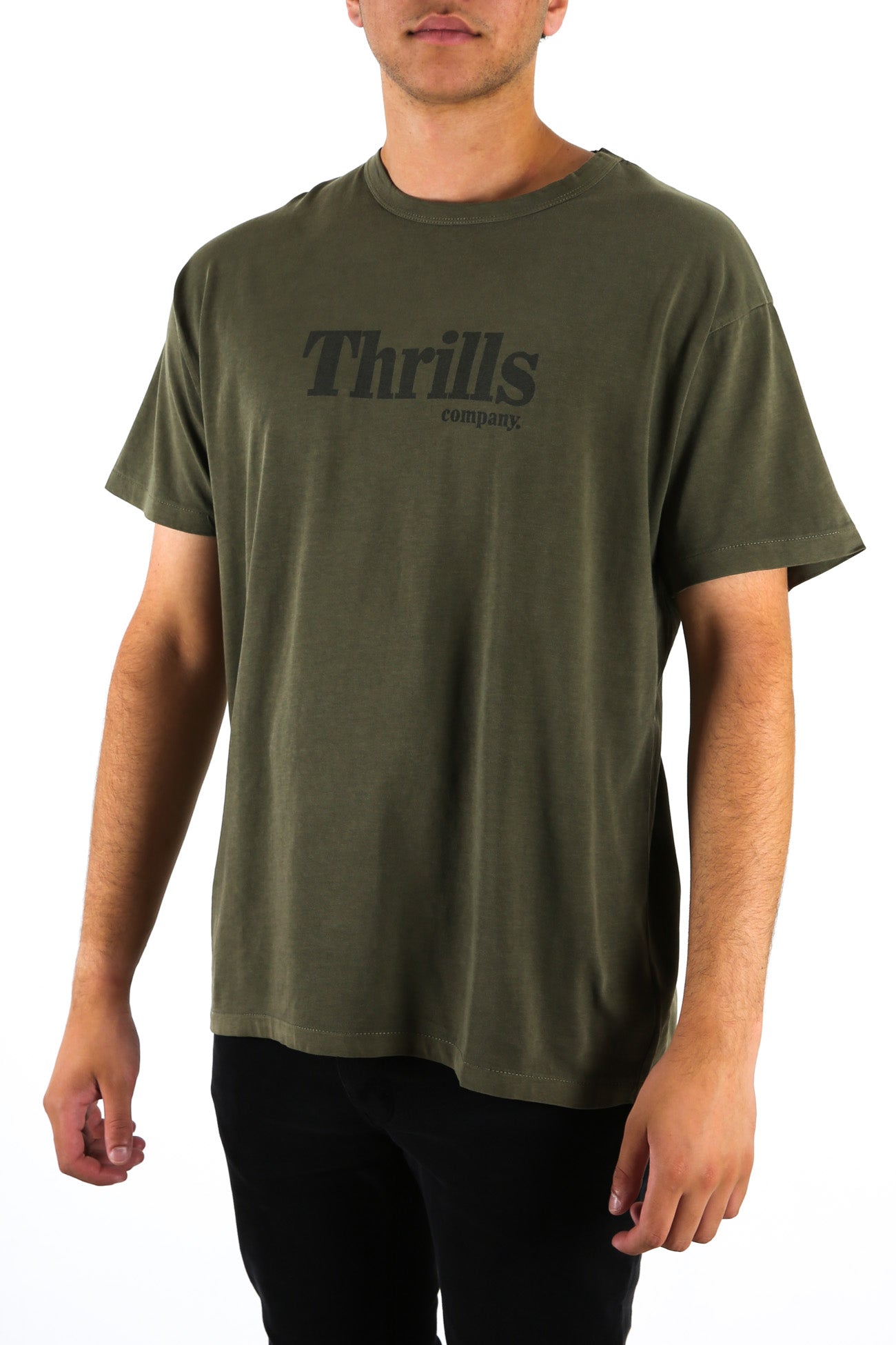 OPS Box Fit Tee Military