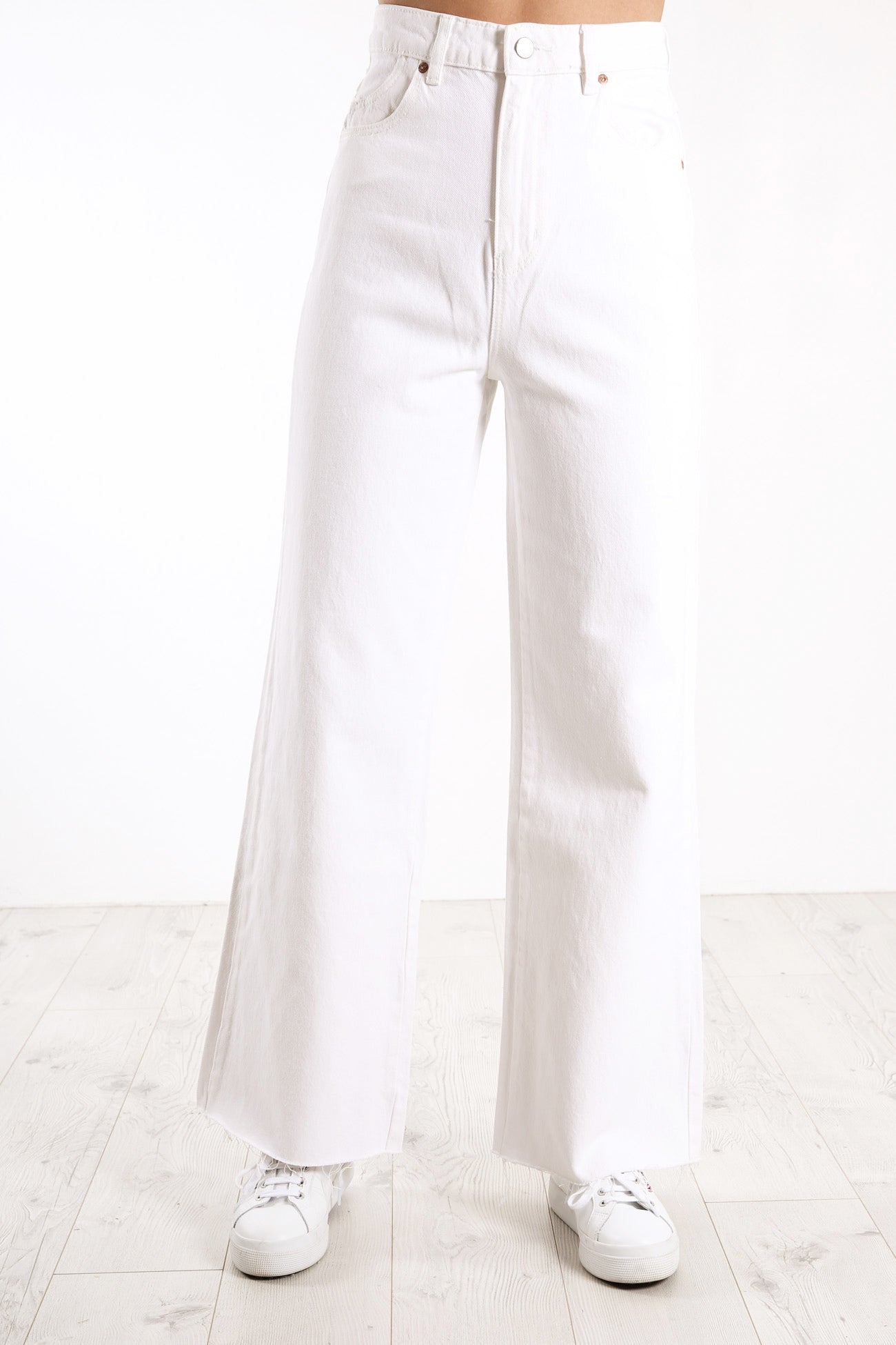 Old Mate Jean Vintage White