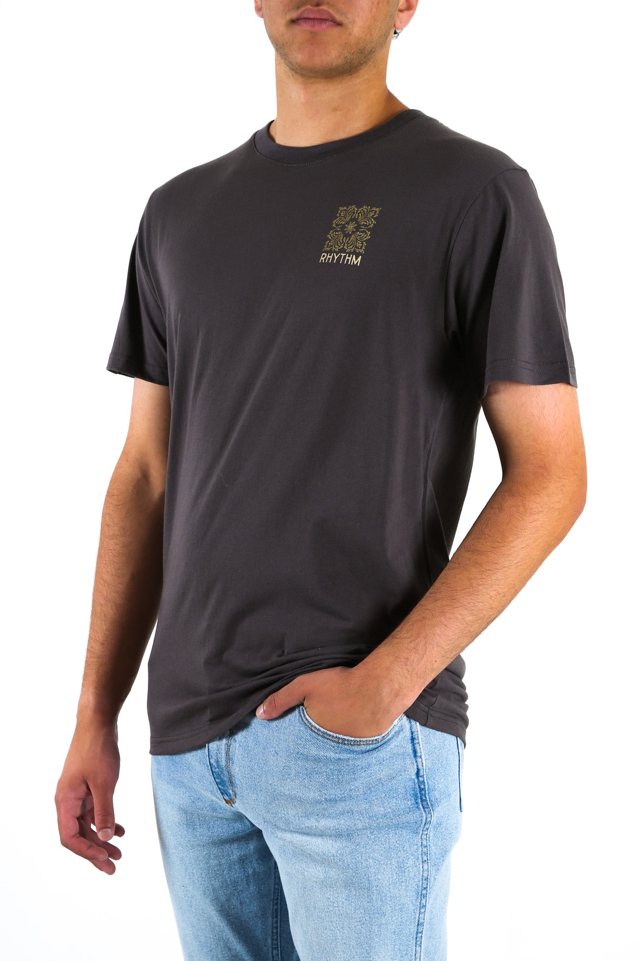 Orchid Tee Black