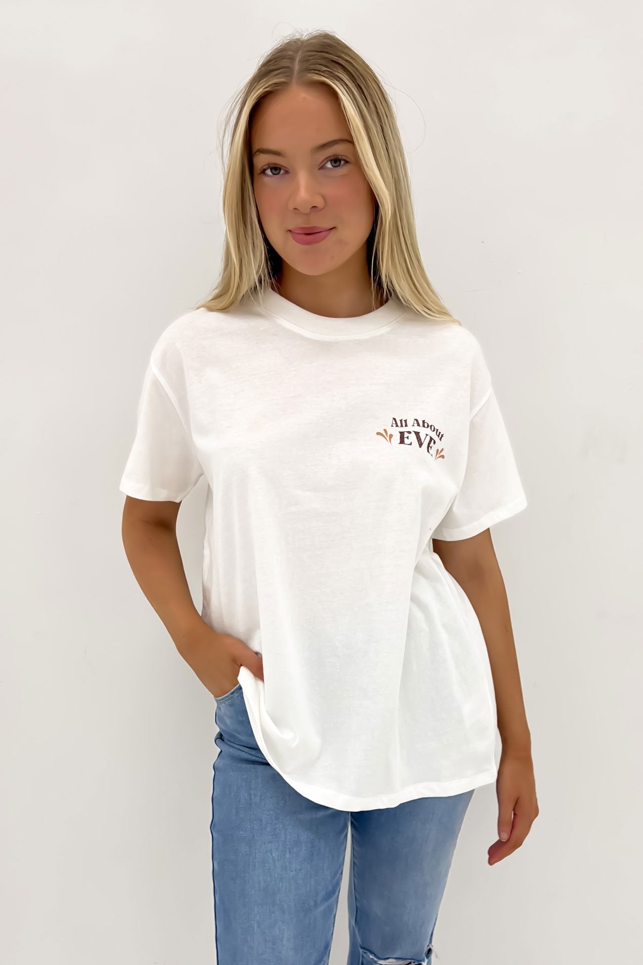 Papillon Standard Tee Vintage White