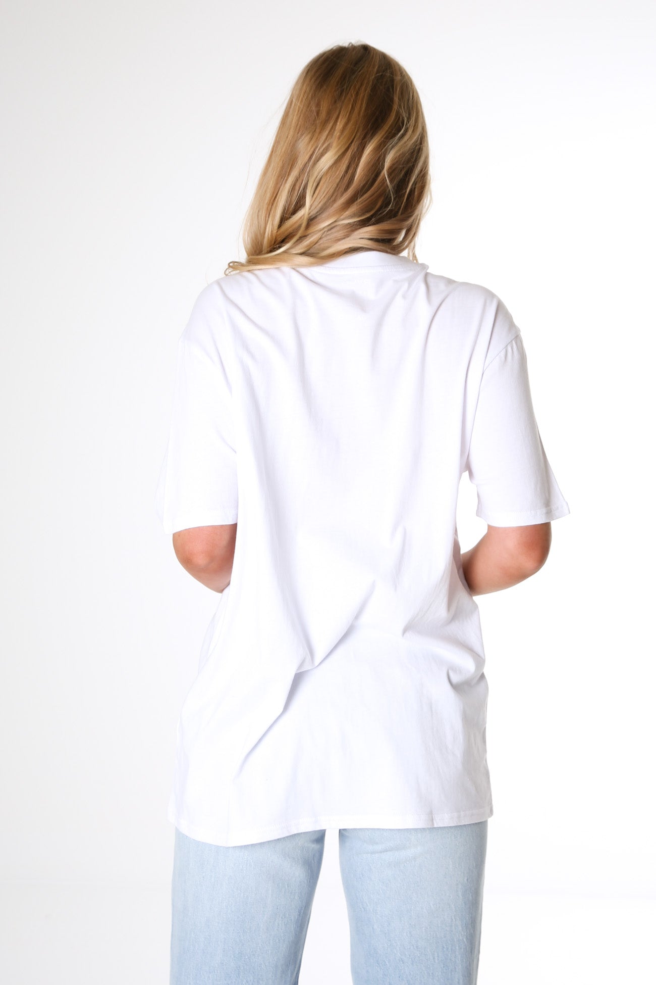 Past Present Future Tee White
