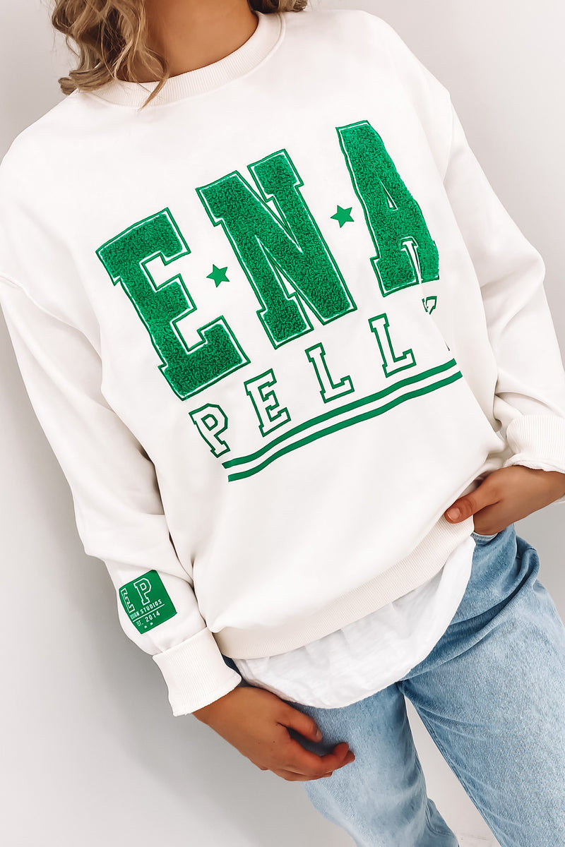 Ena pelly graphic sweatshirt shop