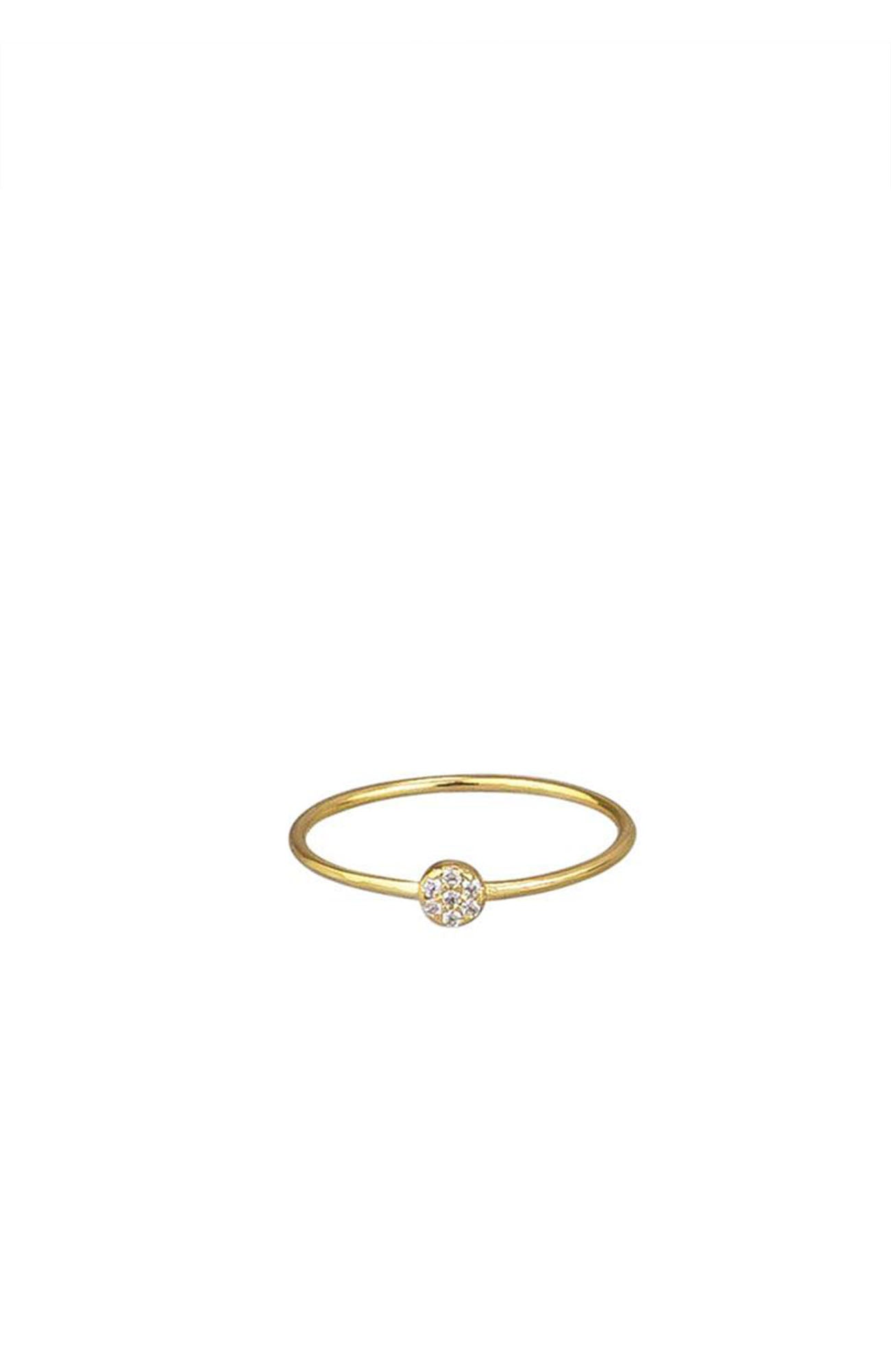 Petite Circle Ring Gold