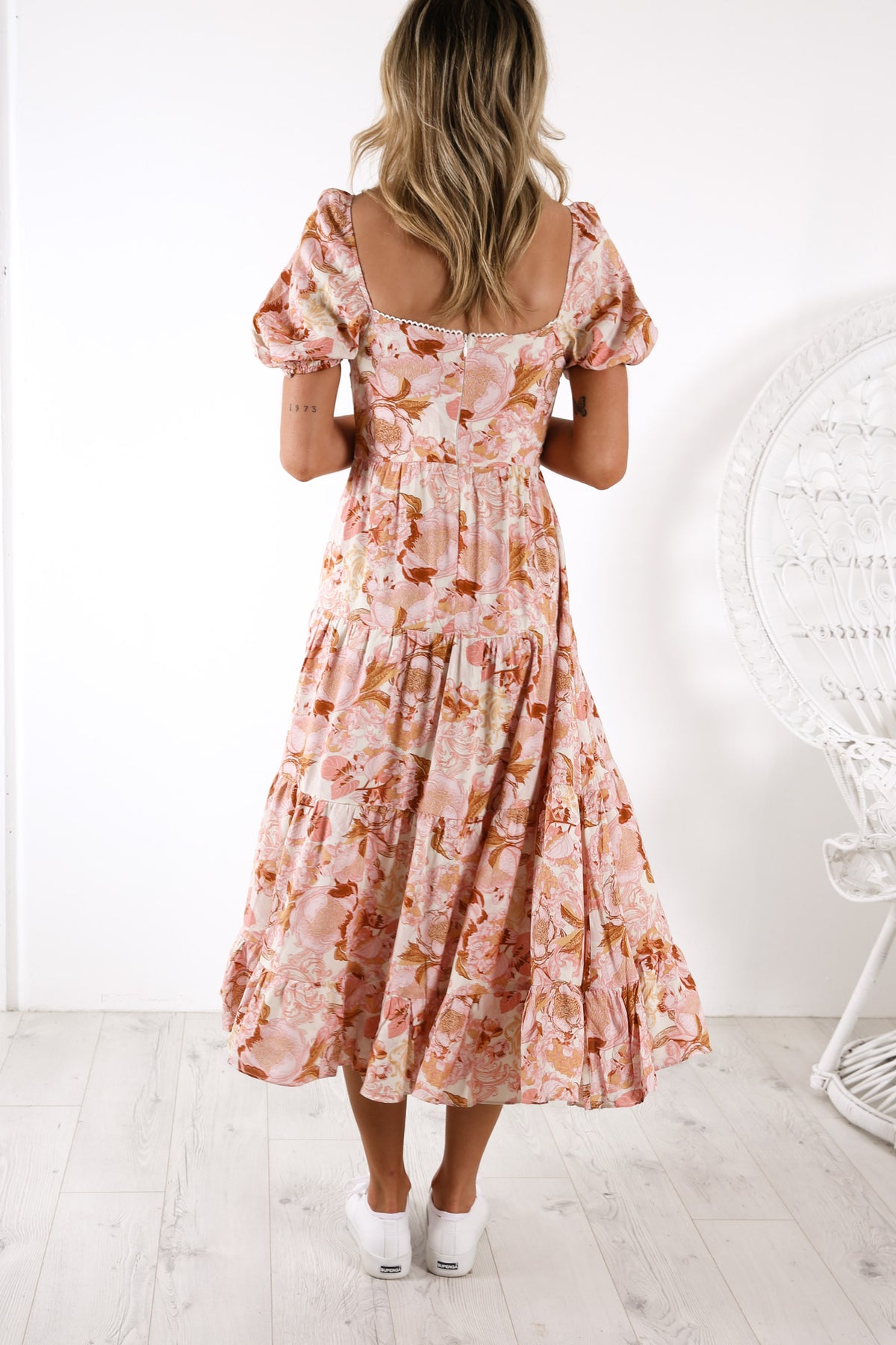 Petra Midi Dress Floral