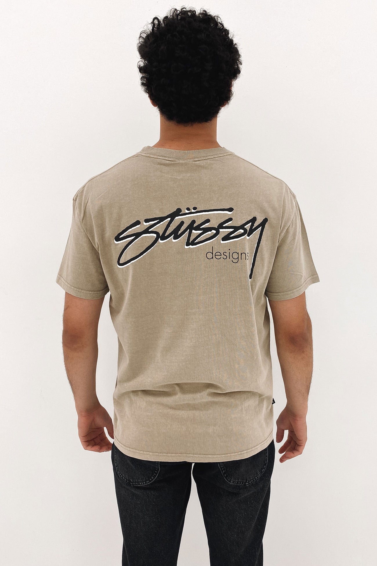 Pigment Stussy Designs Short Sleeve Tee Pigment Cement