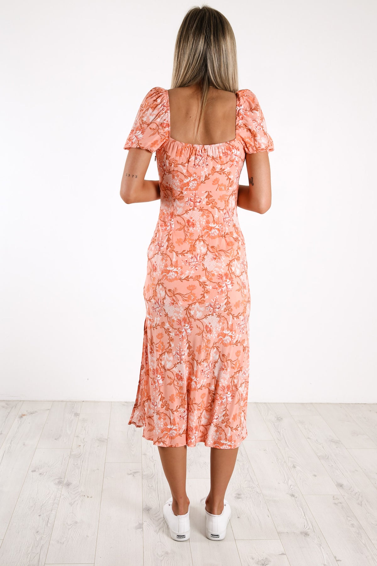 Poppie Dress Peach