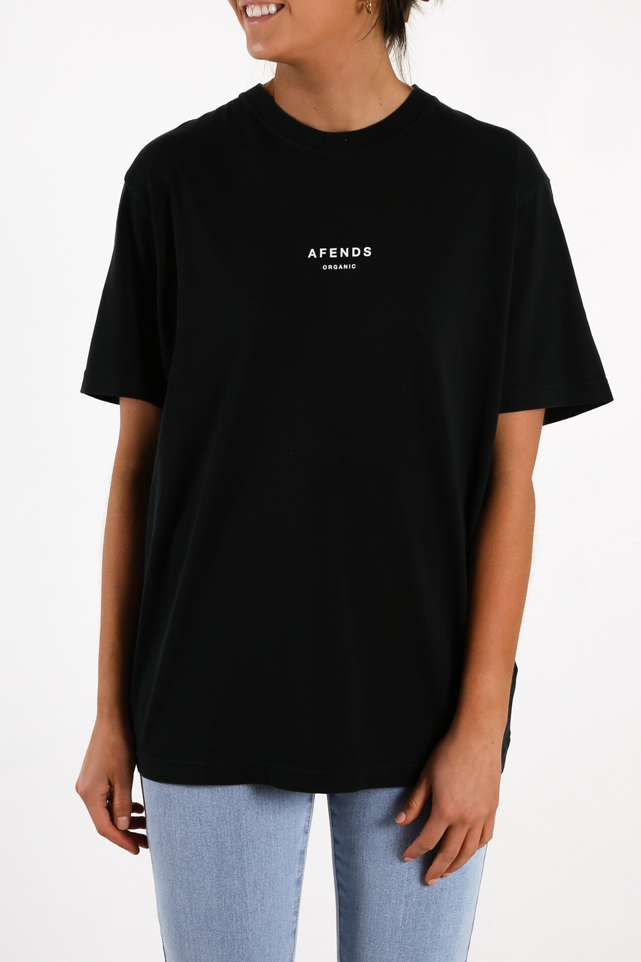 Premium Organic Retro Fit Tee Black