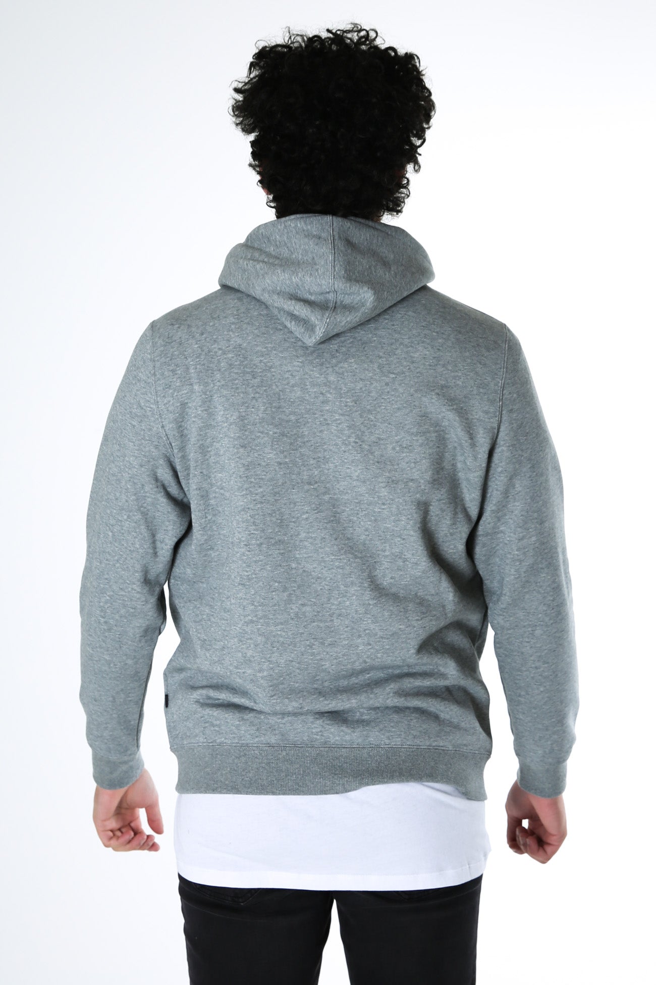 Power Logo Hoodie Medium Gray Heather