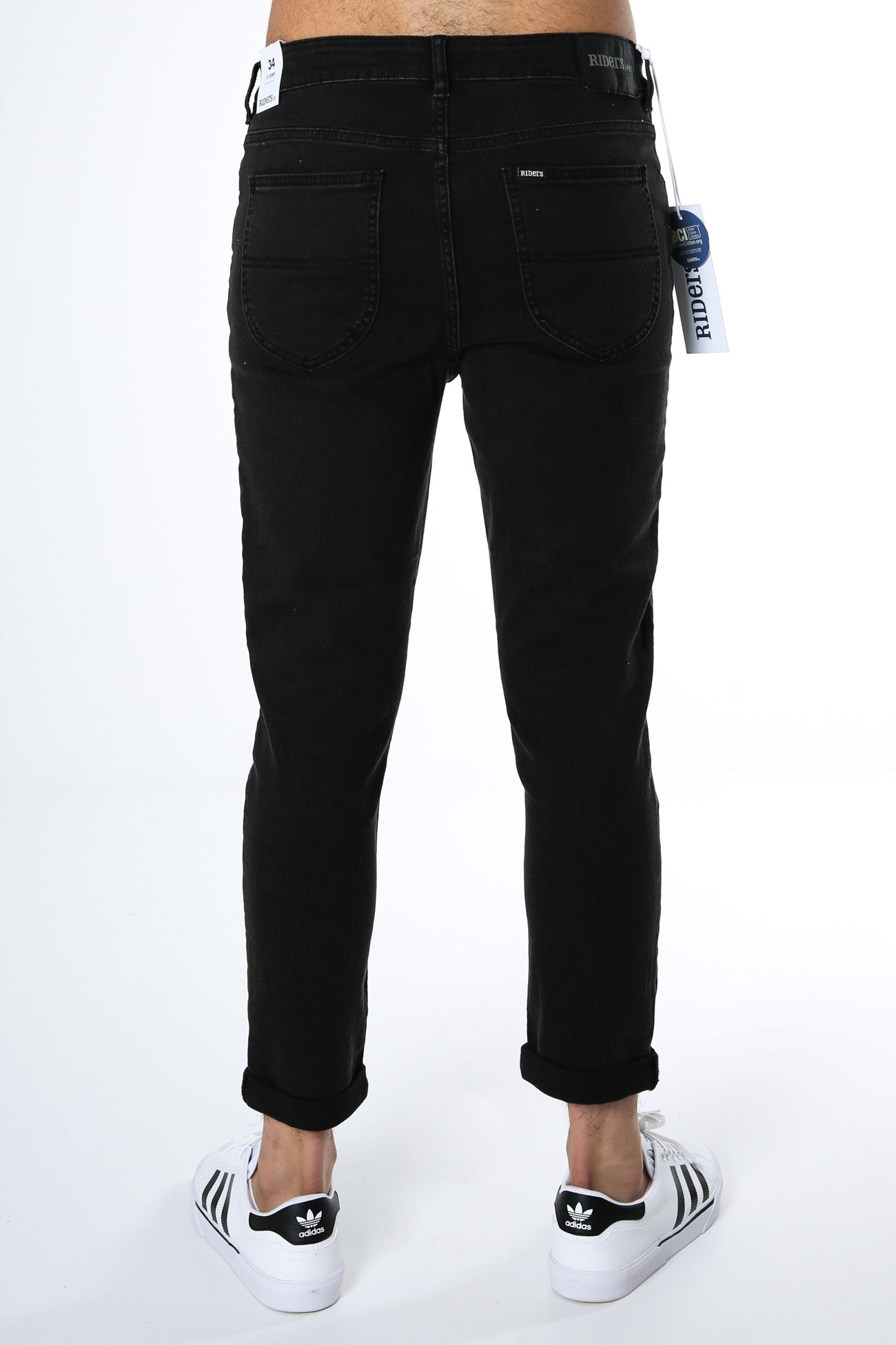 R1 Skinny Roller Jean Black Water