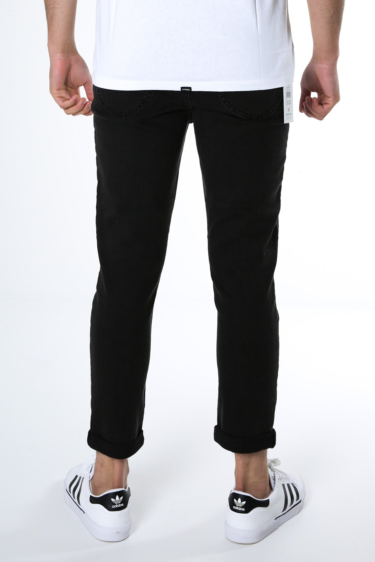 R1 Skinny Roller Jean Black Water