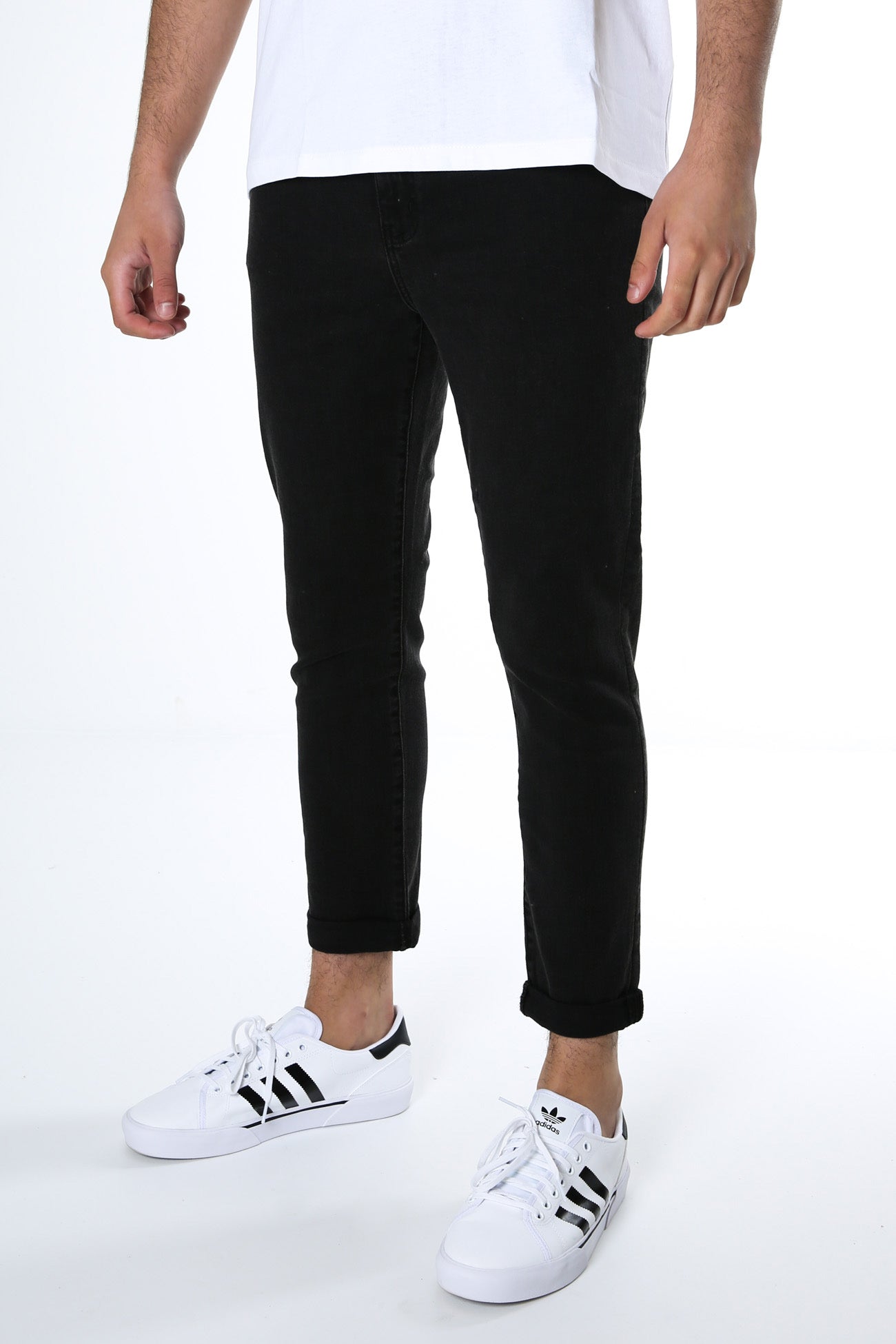 R1 Skinny Roller Jean Black Water