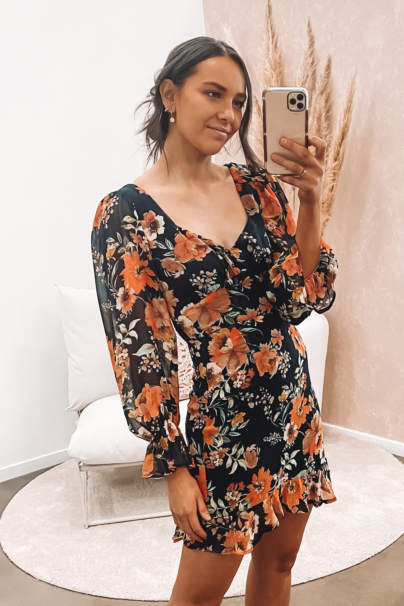 Ramona Mini Dress Black