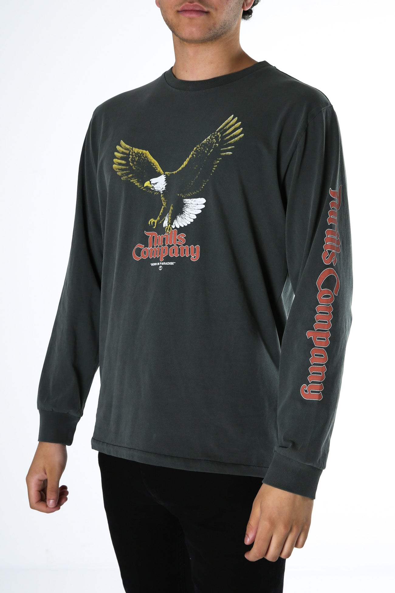 Rapture Merch Fit Long Sleeve Tee Merch Black
