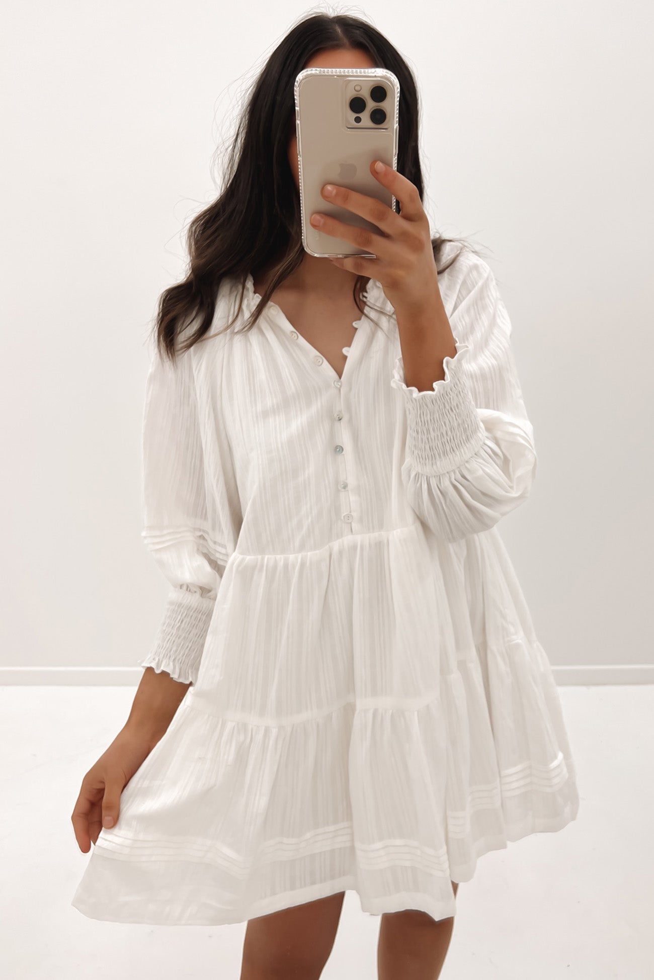 Renee Mini Dress White