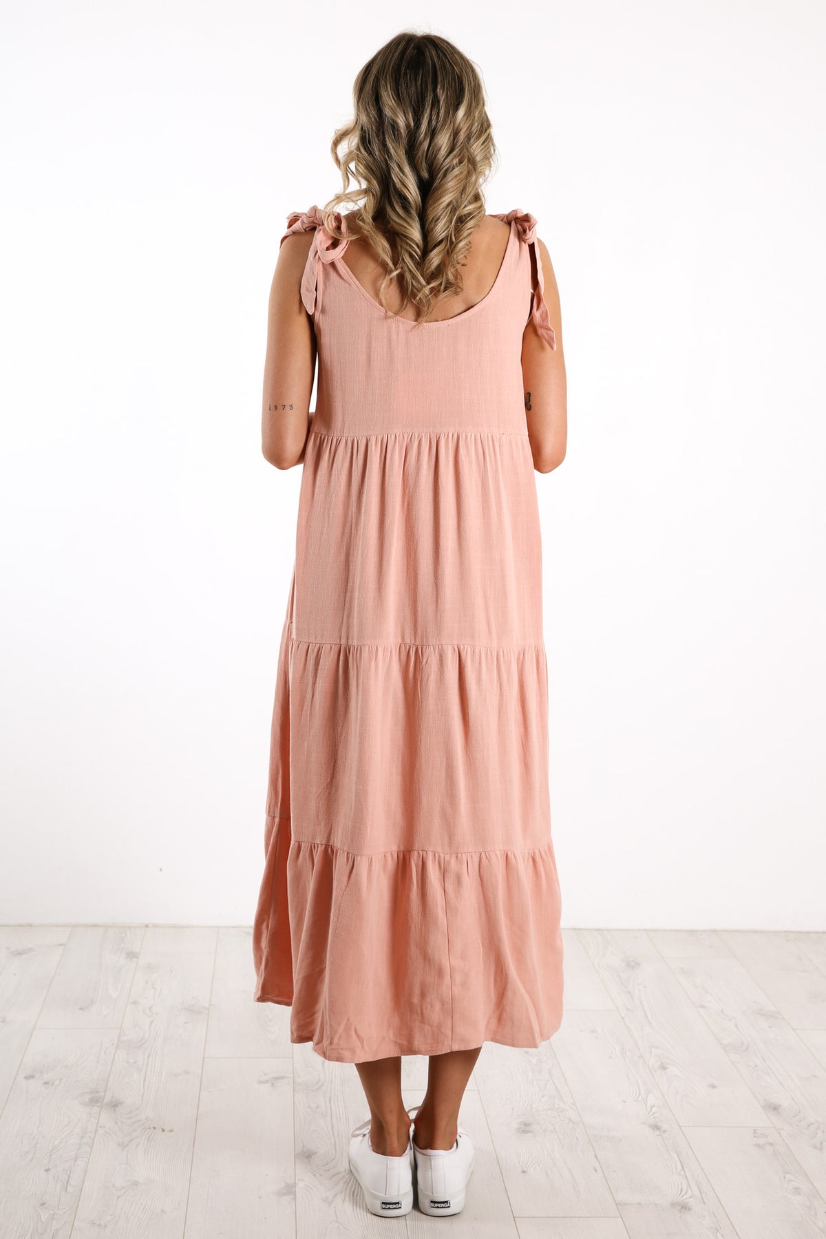 Rihanna Dress Blush