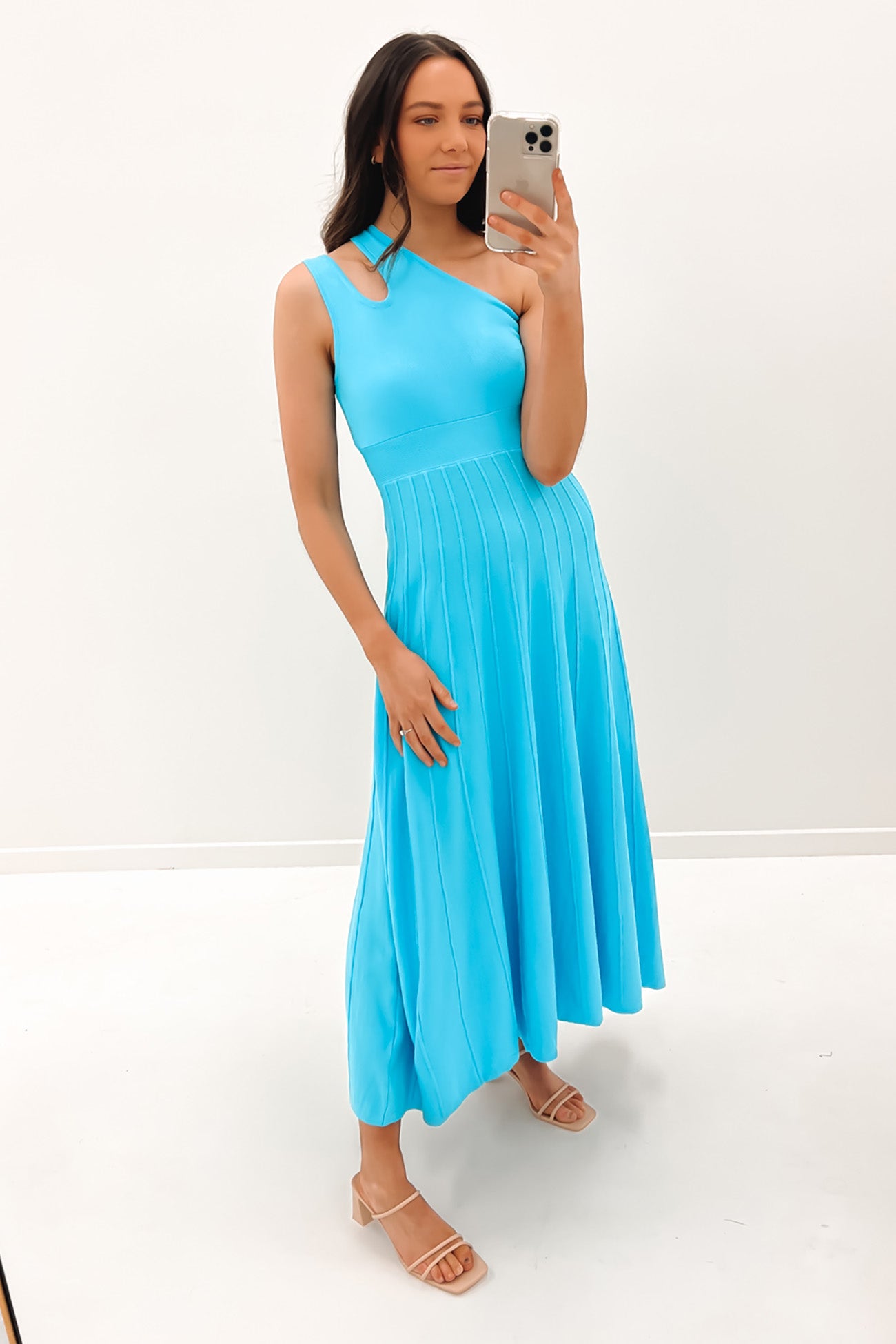 Ronnie Midi Dress Blue