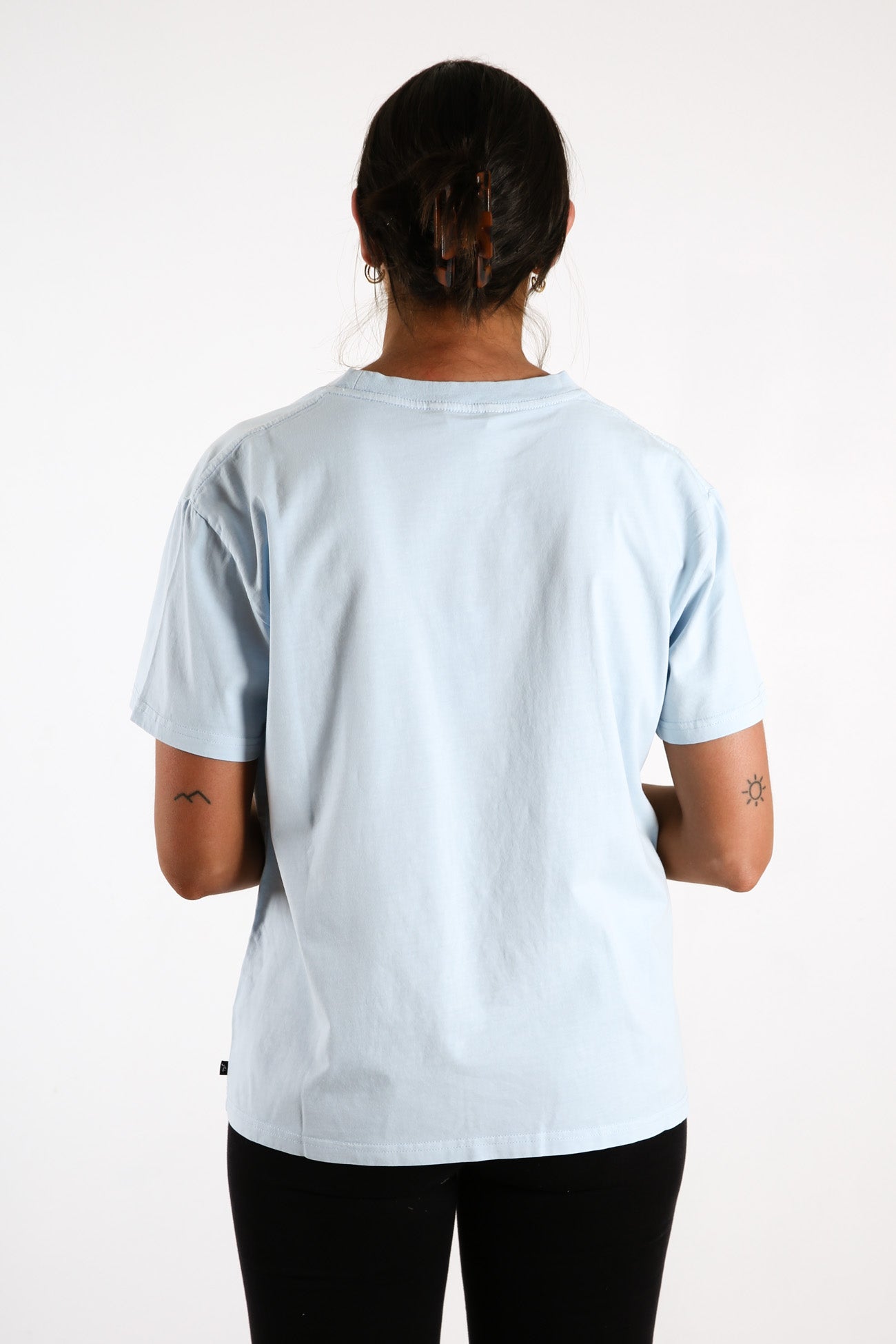 Rusty Essentials Ember Short Sleeve Tee Ballard Blue