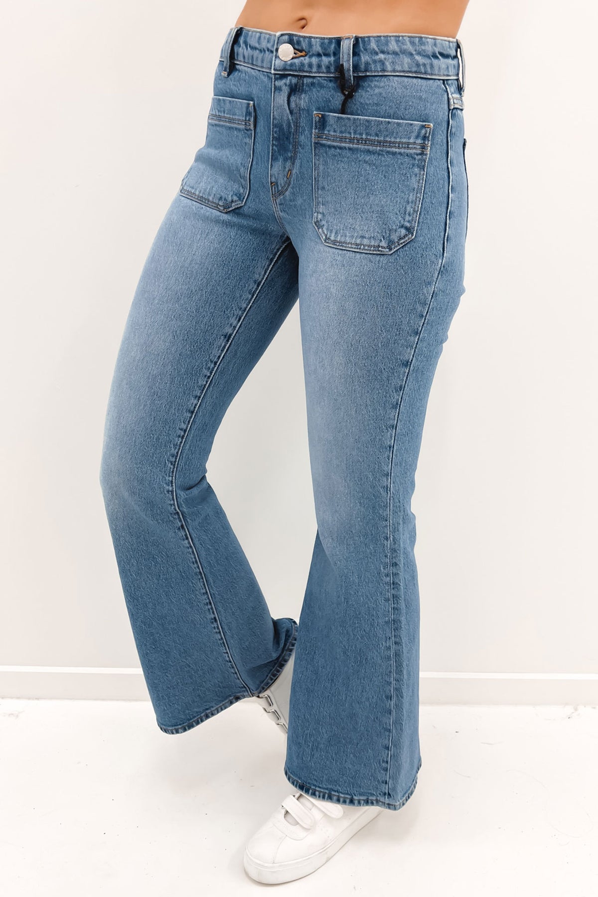 Sailor Low Flare Jean Carlson Organic - Jean Jail