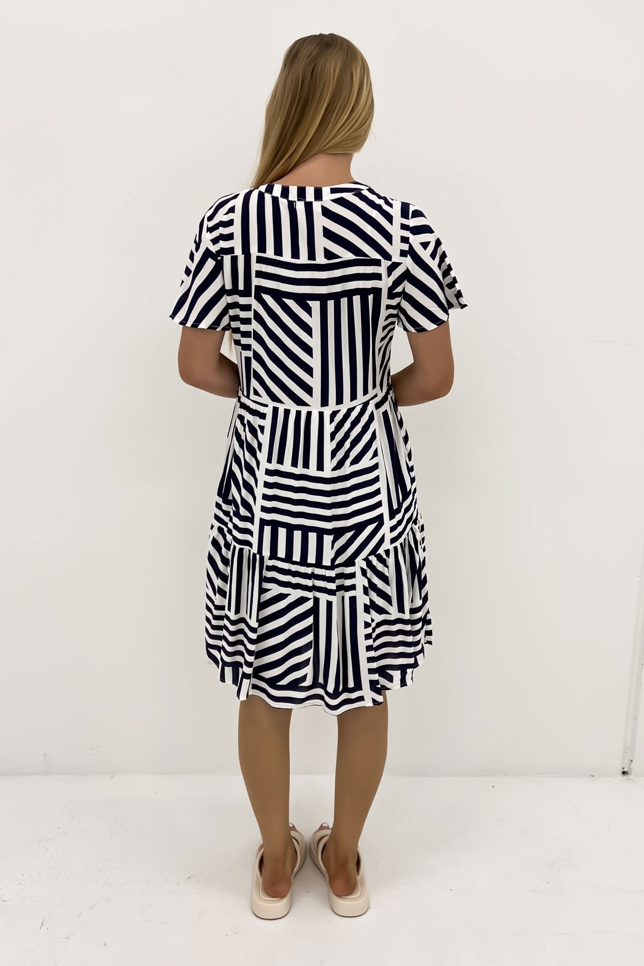 Sara Mini Dress Ziggy Navy