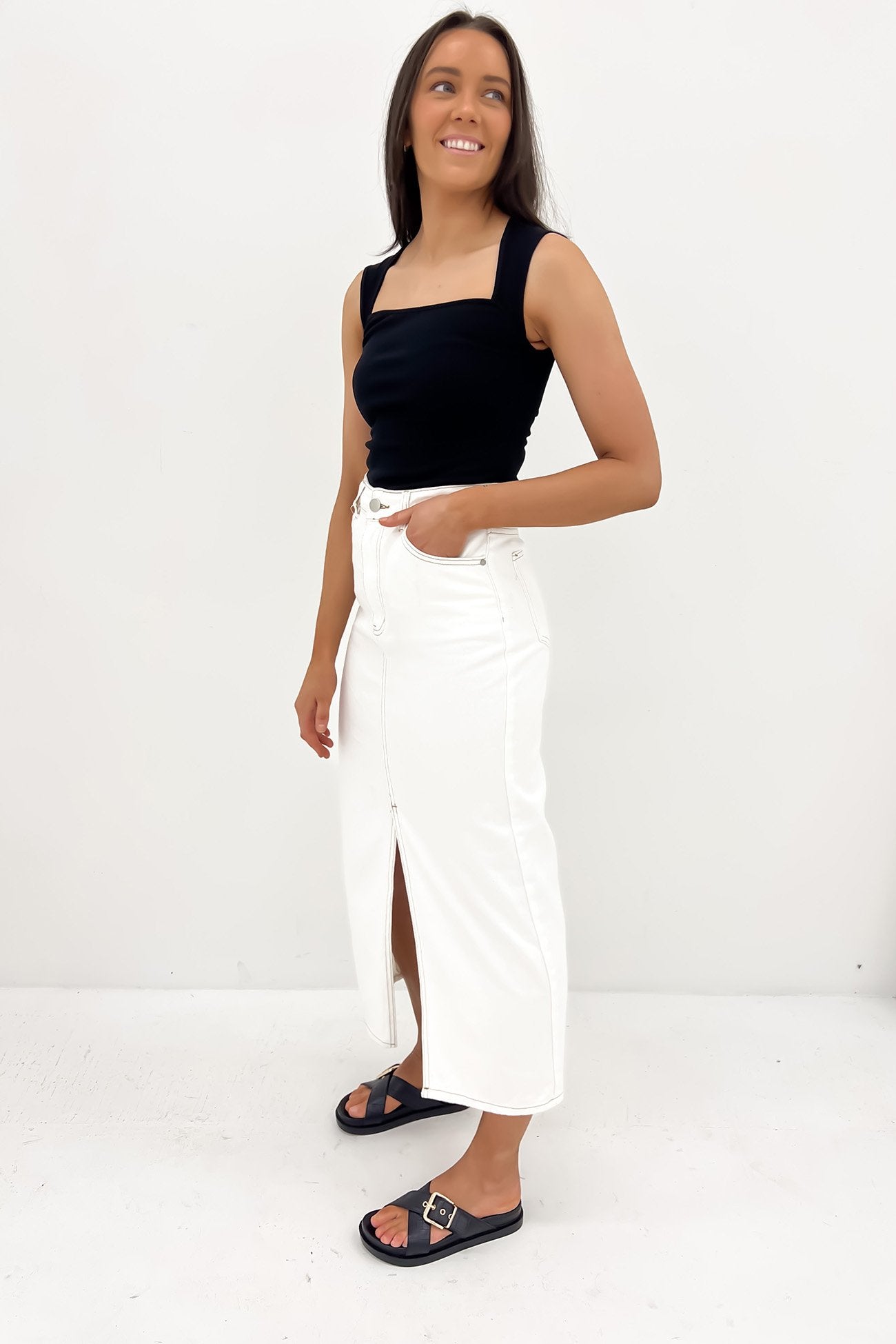 Saskia Top Black