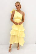 Seema Midi Dress Yellow