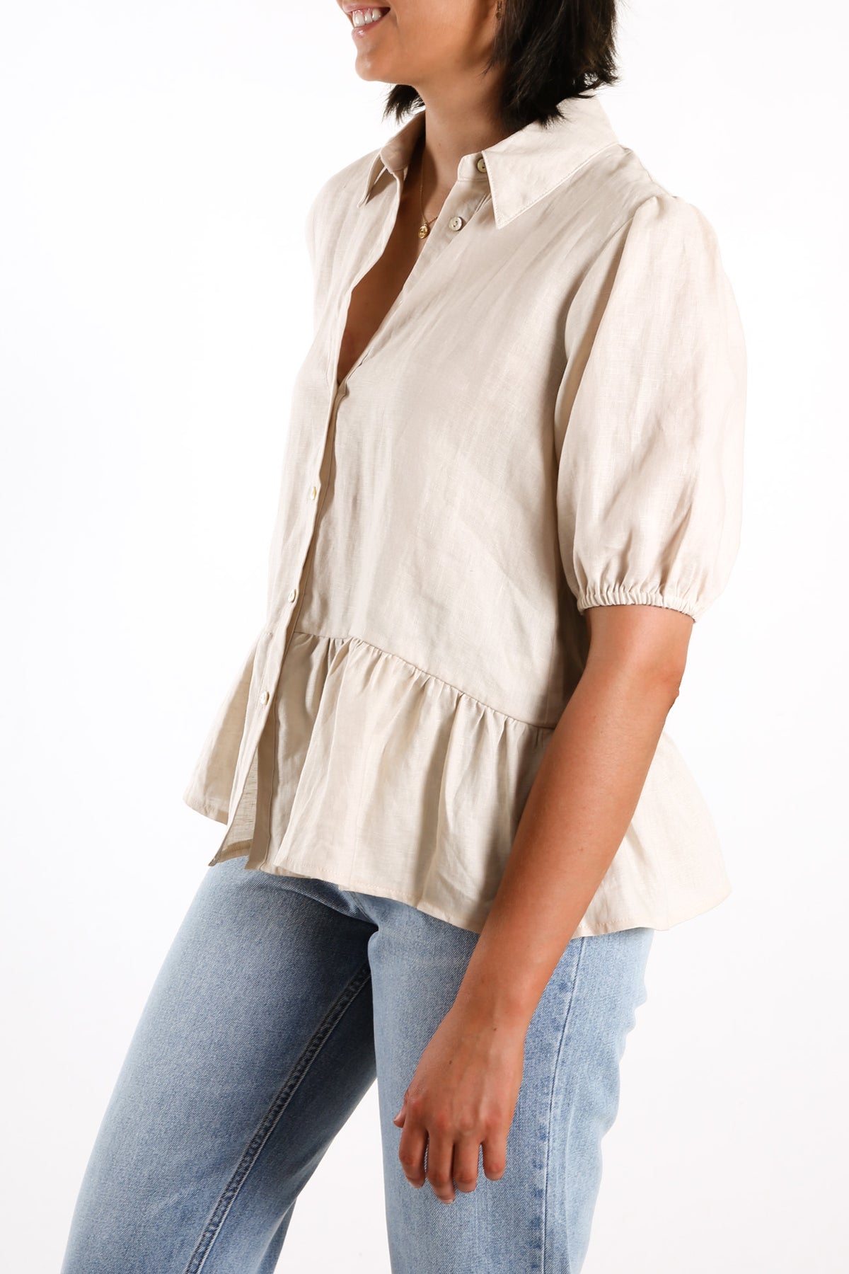 Selani Blouse Beige