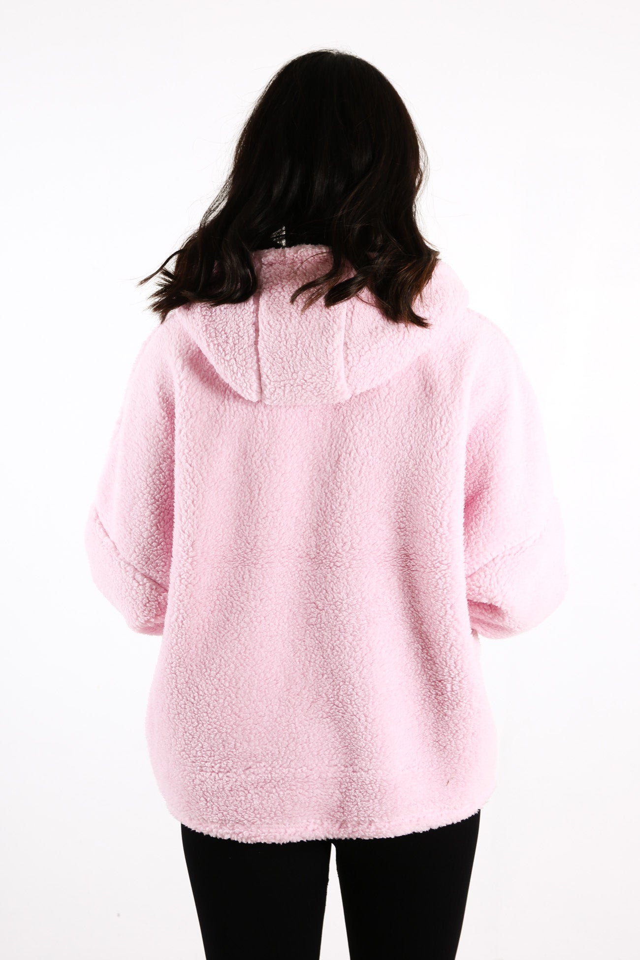 Seppy 1/2 Zip Hoody Light Pink
