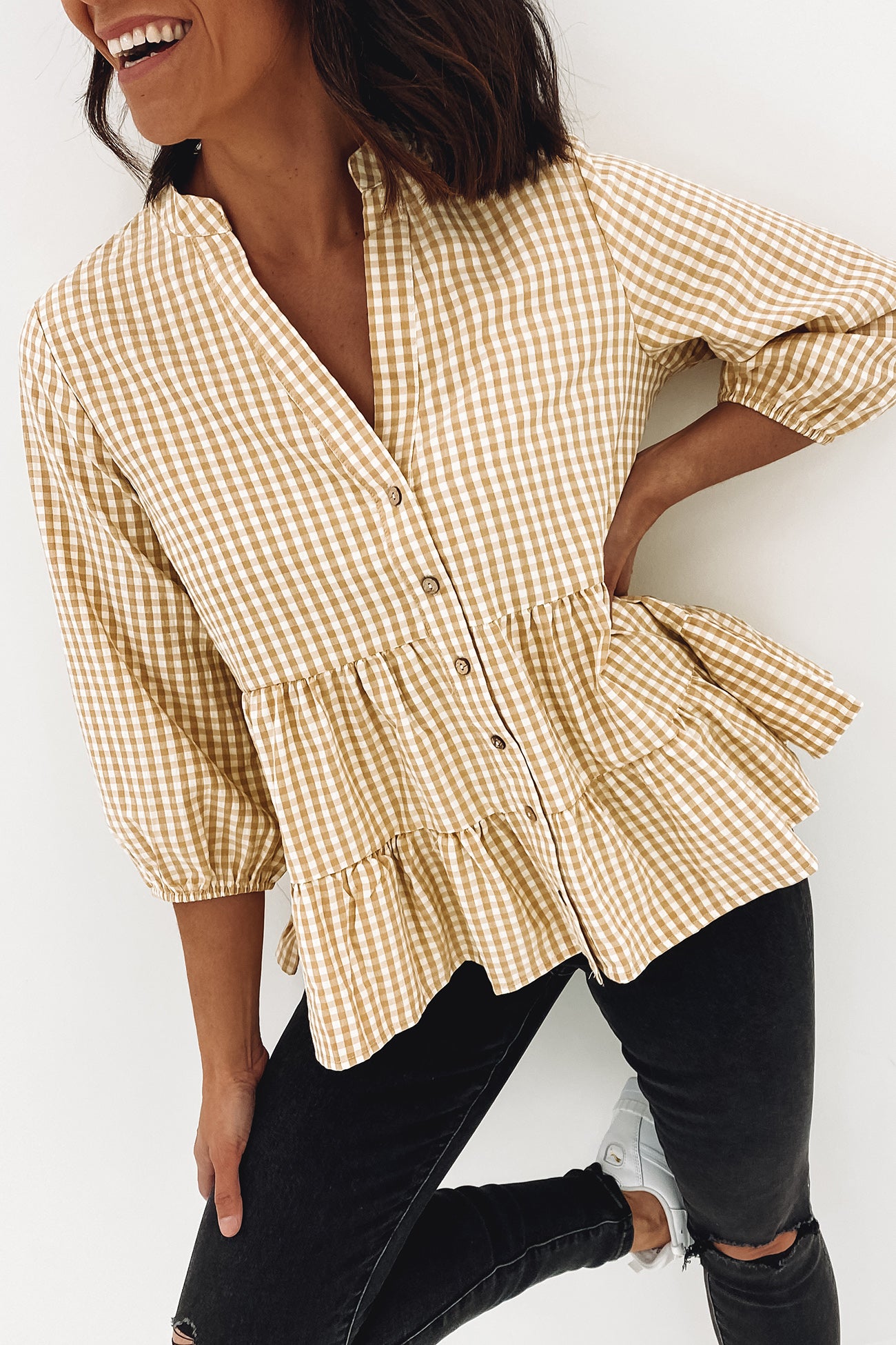 Sharmaine Top Beige