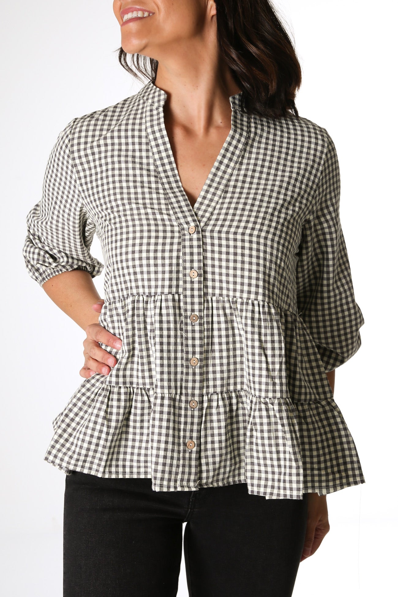 Sharmaine Top Black