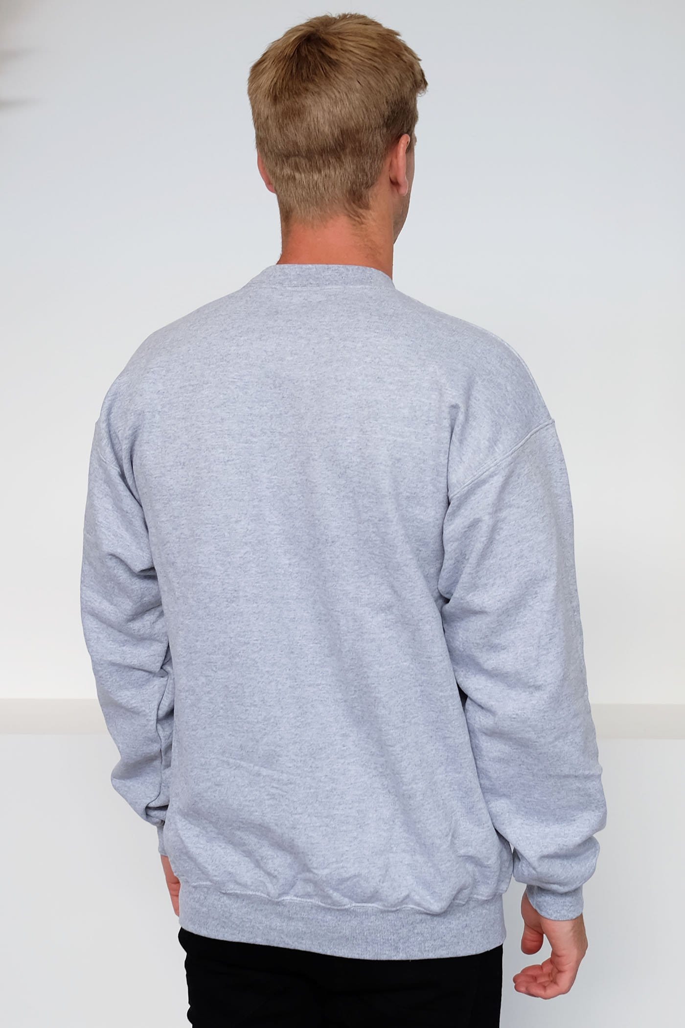 Skate Mag Crew Light Grey Thrasher - Jean Jail