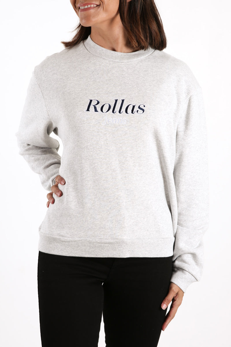 Slouch Sport Sweater Grey Marle