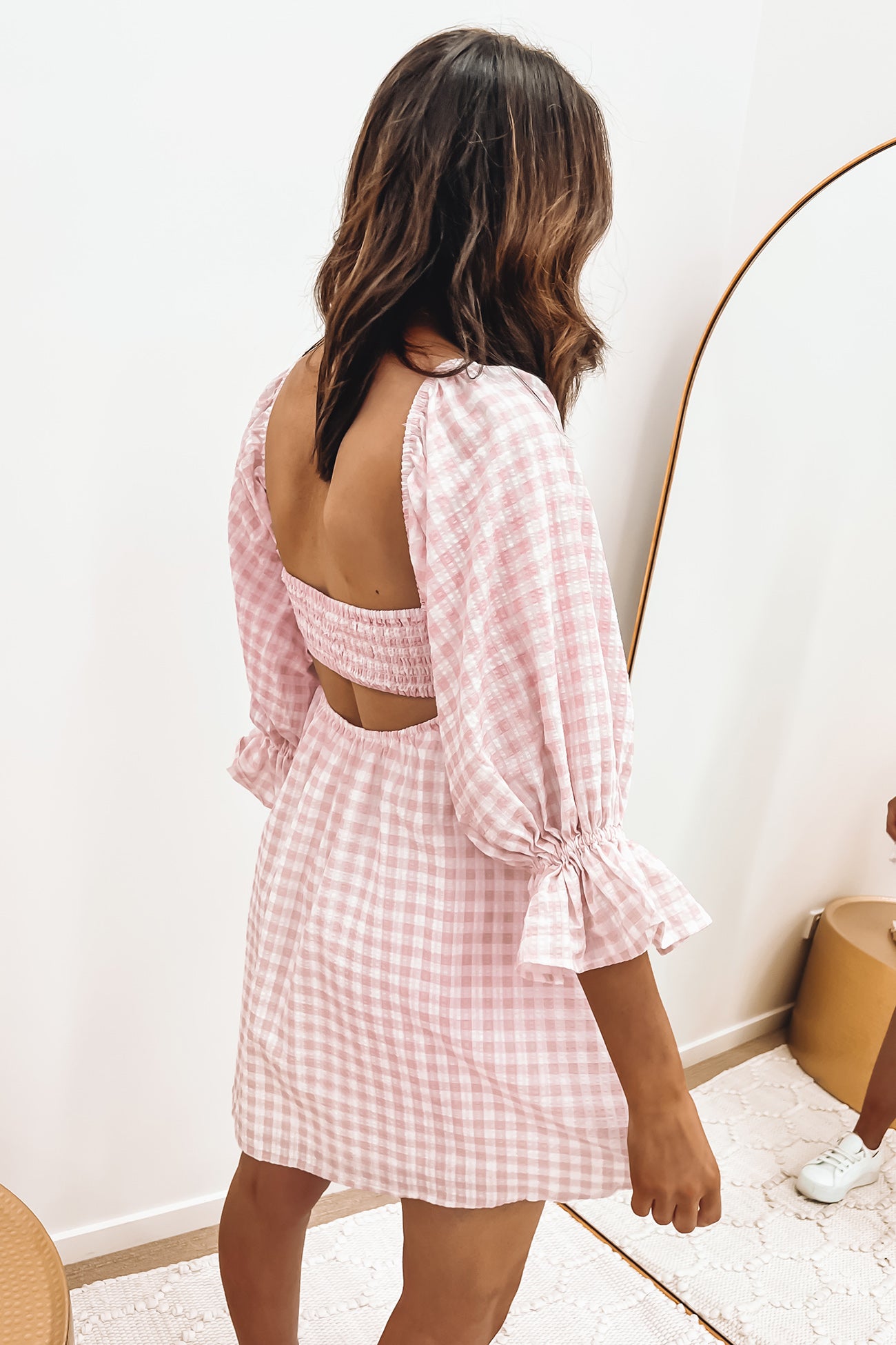 Sonny Dress Pink Gingham